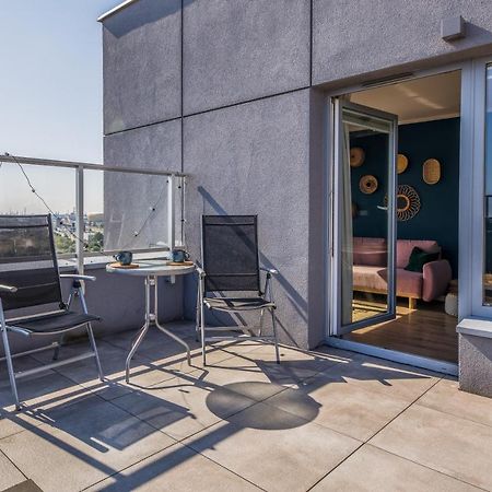 Rooftop Apartment Brzezno With The Sea View Gdansk Exterior photo